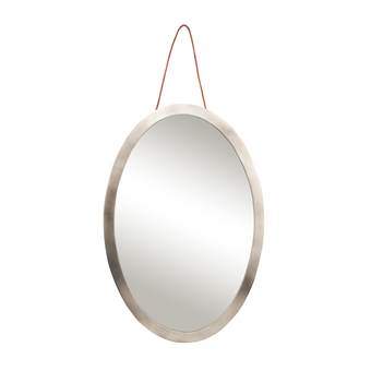 vtwonen Ovale Spiegel Tin 40 x 60 cm Woonaccessoires Zilver Glas