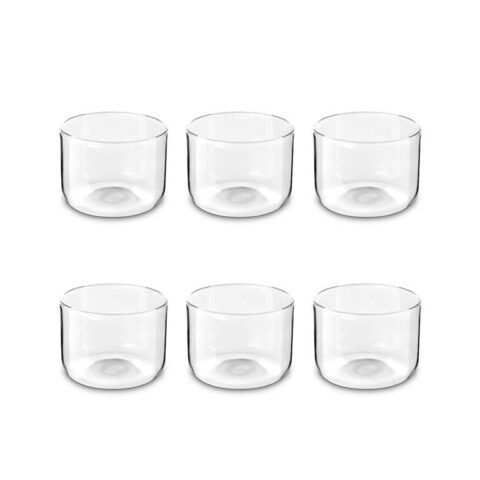 vtwonen Waterglas 290 ml - Set van 6 Glazen Transparant Glas